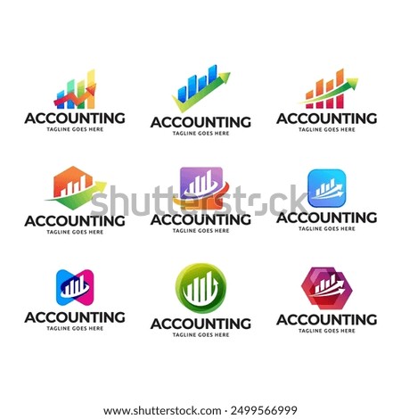 Fundraising Financial And Accounting vector Logo Design