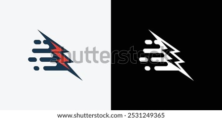 thunder logo design vector template. Thunder Electric Ligthning Bolt Logo.