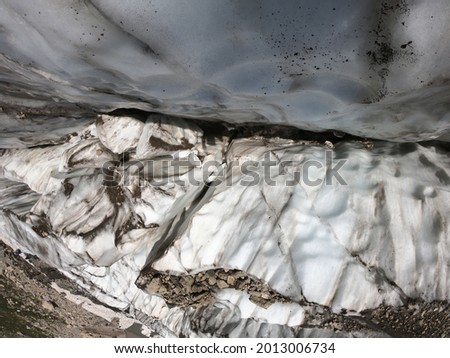 Hakkari Cilo Glaciers Are Melting Stok fotoğraf © 