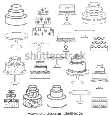 cake digital stamps