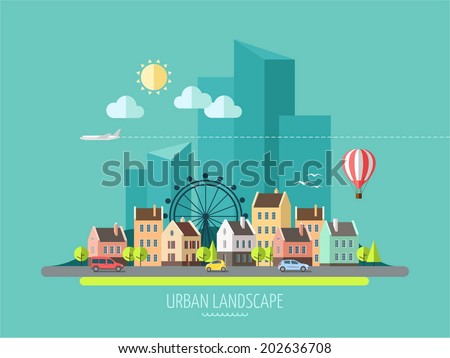 Similar – Image, Stock Photo Old facade with flat roof and kitschy ornament with painting in gold colors in front of blue sky in the sunshine at the bazaar in Adapazari in the province of Sakarya in Turkey