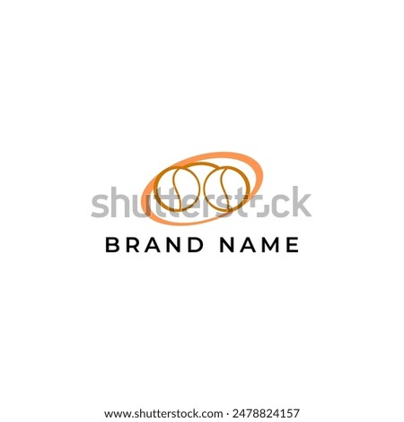 ILLUSTRATION COFFEE BEAN LOGO DESIGN VECTOR GOOD FOR COFFEE SHOP, BRAND COFFEE