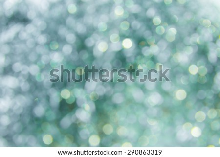 Lights bokeh background abstract  twinkled bright background with bokeh defocused with silver lights