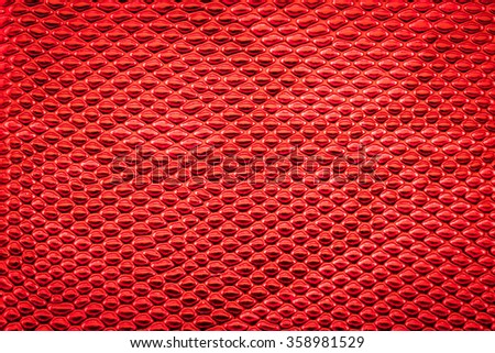 Red Exotic Snake Skin Pattern As A Wallpaper Stock Photo 358981529 ...