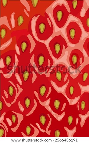 Similar – Image, Stock Photo Strawberry drink close-up. Sweet fruity cocktail