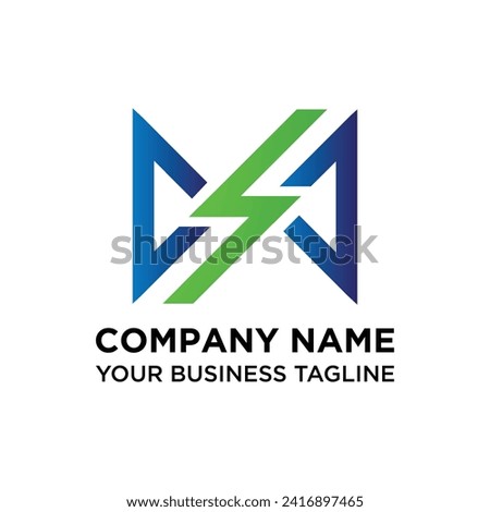 Letter CSC Logo Design. Modern logo