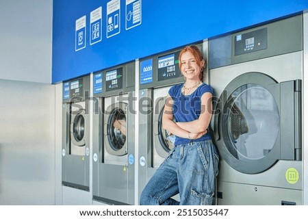 Similar – Image, Stock Photo Marseille / Laundromat open daily