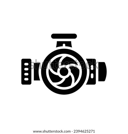 turbo icon. vector glyph icon for your website, mobile, presentation, and logo design.