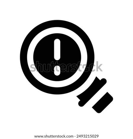troubleshooting icon. vector glyph icon for your website, mobile, presentation, and logo design.