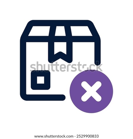 cancel icon. vector dual tone icon for your website, mobile, presentation, and logo design.