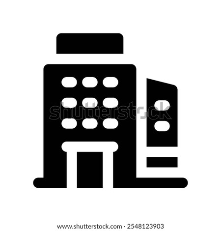 office icon. vector glyph icon for your website, mobile, presentationation, and logo design.