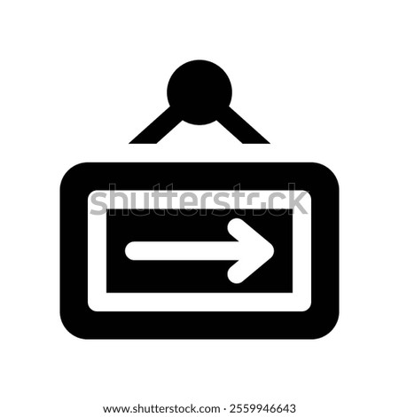 Open icon. vector glyph icon for your website, mobile, presentation, and logo design.