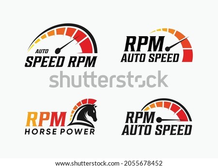 Set bundle RPM speed logo design