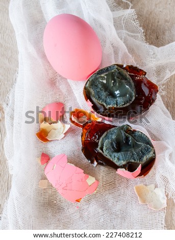preserved egg