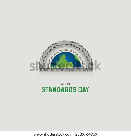 World Standards Day. Standard world creative.