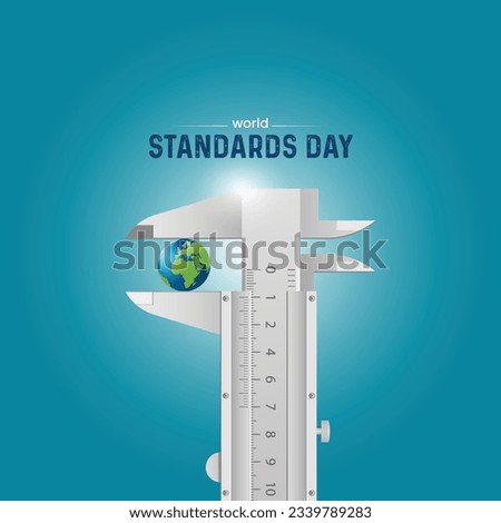 World Standards Day. Standard world creative.