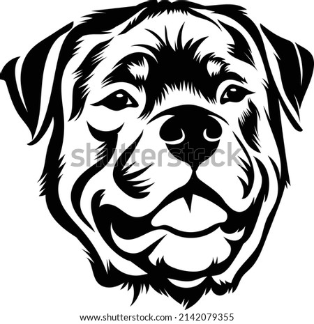 Rottweiler Vector Image at Vectorified.com | Collection of Rottweiler ...