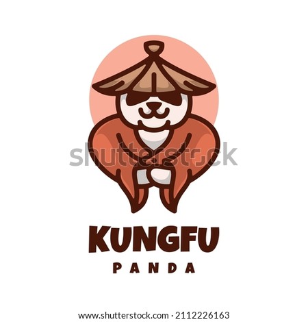 Illustartion vctor graphic of Kungfu Panda, good for logo design