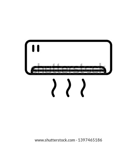 Air Conditioner Icon Vector Design