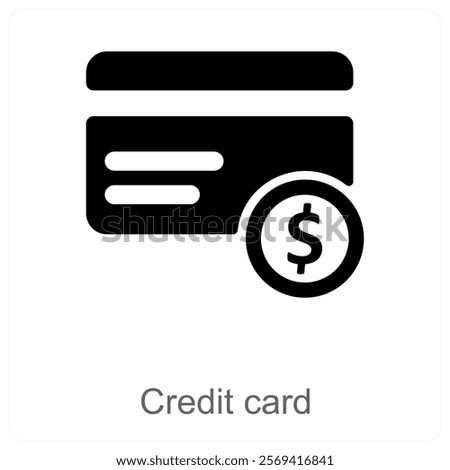 Credit Card and payment icon concept