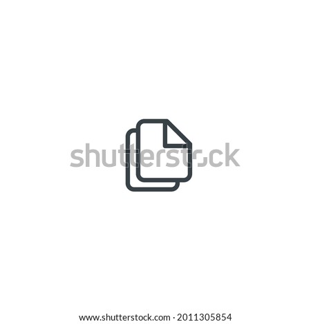 Files - Vector Icon Pictogram