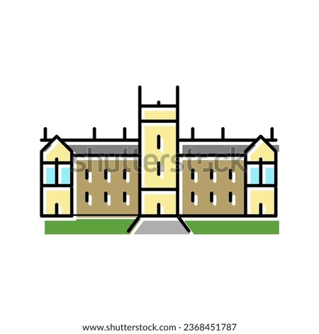 sydney university color icon vector. sydney university sign. isolated symbol illustration