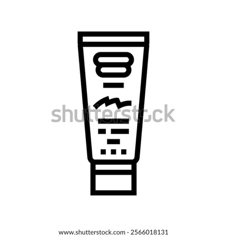 scratch remover car care line icon vector. scratch remover car care sign. isolated contour symbol black illustration