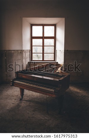 Similar – Image, Stock Photo Piano Keys Dusty Beautiful