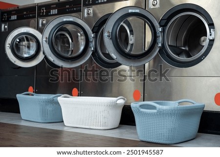 Similar – Image, Stock Photo Marseille / Laundromat open daily