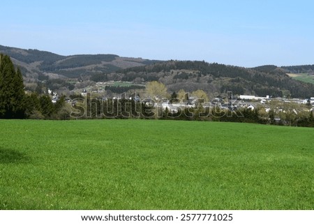 Foto Bild blüht Kleinstadt Dorf