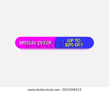 This friday Special offer,up to 30% off, suitable for pop up element ads banner 
File EPS 10 
Size artboard 5000 x 4000