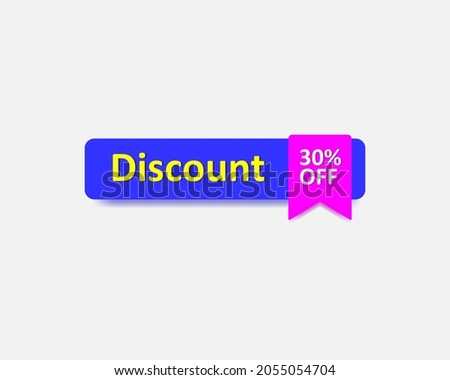 This friday discount 30% off, suitable for pop up element ads banner 
File EPS 10 
Size artboard 5000 x 4000