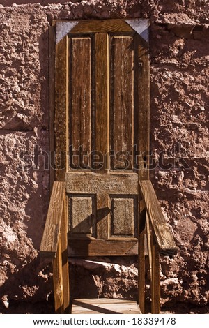Door in the Rock Wall