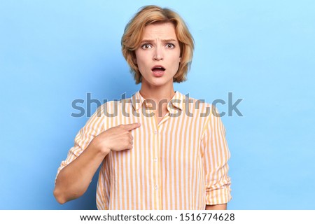 Similar – Image, Stock Photo defensive attitude