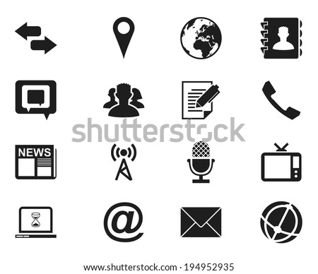 Business Icons. Vector illustration.