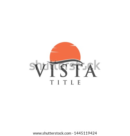 Sun Vista Title Logo Designs