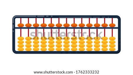 Soroban for mental arithmetic. Children's education. Abacus