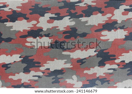 Texture background of military pattern fabric