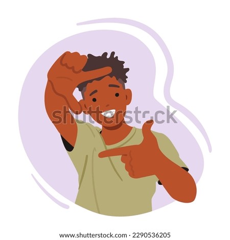 Happy Male Character With Braces Confidently Poses For A Picture, Proud Of His New Smile. Man Smiles Widely Proud To Show Off His New Dental Hardware And Confidence. Cartoon People Vector Illustration