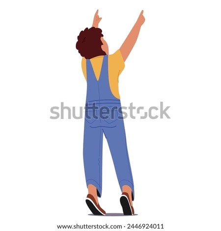 Image, Stock Photo a small child reaches for a strawberry