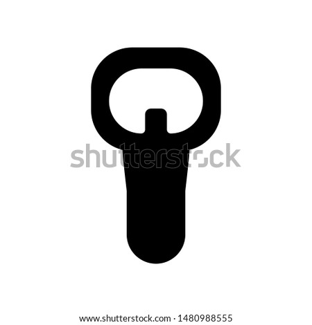 Bottle opent icon vector design template