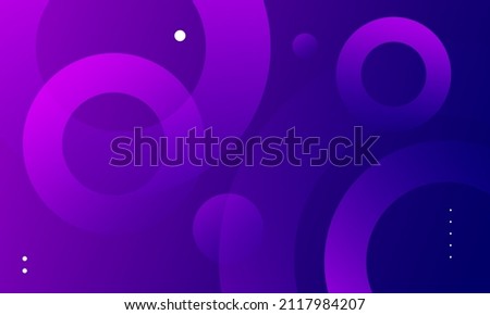 Minimal geometric background. Dynamic shapes composition. Vector illustration