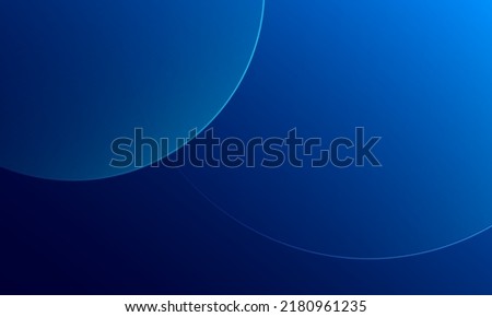 Abstract blue wallpaper background. Dynamic shapes composition. Vector illustration