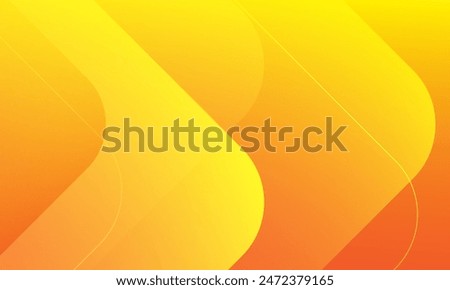 Orange gradient abstract background. Eps10 vector