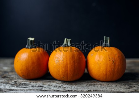 Assortment of pumpkins