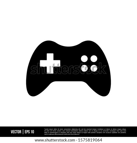 The best Gamepad icon vector, illustration logo template in trendy style. Suitable for many purposes.