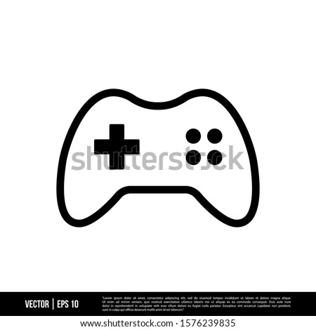 The best Gamepad icon vector, illustration logo template in trendy style. Suitable for many purposes.