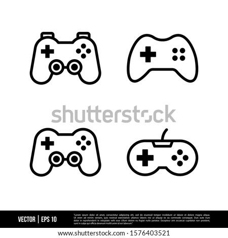 The best Gamepad icons vector collection, illustration logo template in trendy style. Suitable for many purposes.