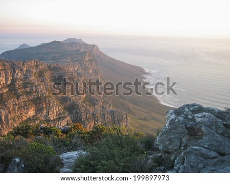 Cape of good hope in Cape Town South Africa
