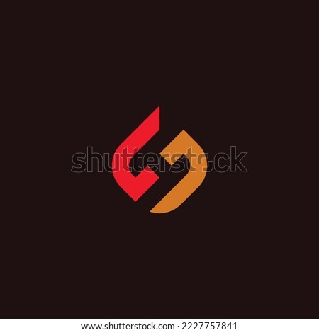 Monogram letter S and H logo design. Vector illustration letter S and H logo design. modern industry logo design vector icon template